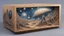 Placeholder: a box 10 cm long by 5 cm wide and 25 cm high, drawn on a box on all sides, space, aliens, tress and more beautiful, very realistic