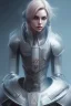 Placeholder: female knight, cyberpunk futuristic neon, fencing, long sword in her hand, perfect face, fine details, realistic shaded, fine - face, pretty face, masterpiece