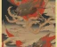 Placeholder: Magical mountain winged tengu, ukiyo-e