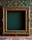 Placeholder: empty photo frame persian art