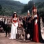Placeholder: [photo from Sorceress (1982)] Leigh Harris and Lynette Harris during the famous sacrifice scene