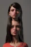 Placeholder: Ultra Realistic image, 25 years old brunette woman, Madrid, portrait, small stature, 1,54 cm tall, 50 kg weight, small chest, yakuza body tattoo, vibrant color, highly detailed, art stations, concept art, smooth, unreal engine 5, god rays, ray tracing, RTX, lumen lighting, ultra detail, volumetric lighting.