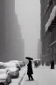 Placeholder: SNOW FALLING ON 1950 NEWYORK STREET