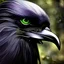 Placeholder: glowing silver and golden elements, full close-up portrait of realistic crow, book cover, green forest, white moon, establishing shot, extremly high detail, photo-realistic, cinematic lighting, by Yoshitaka Amano, Ruan Jia, Kentaro Miura, Artgerm, post processed, concept art, artstation, matte painting, style by eddie mendoza, raphael lacoste, alex ross