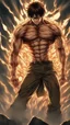 Placeholder: Eren Yeager undergoes a profound transformation into his Titan form. The scene is bathed in an otherworldly, powerful light that highlights every intricate detail of his changing anatomy. The transformation is not only physical but also emotional, as Eren grapples with the brutal power surging through him. Describe this awe-inspiring moment with vivid detail, capturing the intensity of the metamorphosis, pattern snowboard