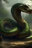 Placeholder: fantasy giant snake