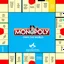 Placeholder: create a custom monopoly style board GAME with: 1 row of EQUAL SIDES 12 SQUARE EACH SIDE WITH A BIG SQUARE IN THE MIDDLE. MAKE THE WRITING IN THE MIDDLE SAY OWN THE WORLD ,