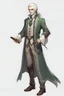 Placeholder: diplomatico elfico vestito di abiti eleganti, final fantasy style, figura intera