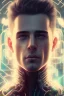 Placeholder: cyberpunk, head, men, portrai