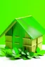 Placeholder: בית ירוק על רקע אלפחורס
