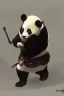 Placeholder: Panda in samurai armour