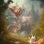 Placeholder: Mystery pokemon,Ambiance dramatique, hyperrealisme, 8k, high quality, lot of details, portrait,