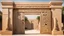 Placeholder: Large square Phoenician gate