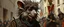 Placeholder: portrait of a hairy rock star wererat, fantasy art, style of Rembrandt,Dead drop discovery: While walking, a party member stumbles upon a small, blood-stained package hidden in a gutter. It contains a coded message to a cult of the Dead Three. 9-10 Parade of the Patriars: A noble's procession blocks the street with bone clubs. The crowd is forced to bow, and guards roughly shove anyone who doesn't move quickly enough.