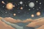 Placeholder: A drawing of stars in space