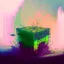 Placeholder: crate an Alien environment, watercolour painting