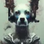 Placeholder: dog cyberpunk, spider, insects, watercolor illustration by _agnes cecile_ _Yoji Shinkawa_, natural tones, ornate and intricate detail , soft smooth lighting