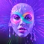 Placeholder: colourful infinity symbol ∞ on womans face that is melting, striking, vibrant, chiaroscuro, dramatic, captivating, powerful, beautiful, octane render, 16k post-production, artstation: award-winning: atmospheric: commanding: fantastical: clarity: ultra quality: striking: brilliance: stunning colors: amazing depth; lens: f/11, 35mm