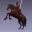 Placeholder: knight riding on a horse