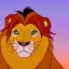 Placeholder: Lion King Animation OC Loca male lion triangular face shape hooked black nose tip