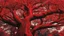 Placeholder: red tree, highly detailed, boutyfull desktop wallpaper, comic style, human faces on tree