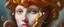 Placeholder: medusa, in a cave, several feet away, staring at you, like painting by rubens