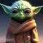 Placeholder: Chibi yoda, pixar 2022, modern Disney style, octane render, realistic, hyper detailed