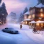 Placeholder: small fantasy winter town