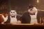 Placeholder: Two fat cat in a bar, high-quality, fine-detail, intricate, digital art, detailed matte, volumetric lighting, dynamic lighting, 3D octane render, Marc Adamus, Ann Prochilo, Romain Veillon,