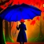 Placeholder: poppins with a spider umbrella on a mission through the seasons, hills and trees, motion blur, 8k, downlight, soft light, depth of field, photorealism, trending on art station, lotsa detail