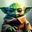 Placeholder: super cute portrait of a baby yoda, star wars, intricate, headshot, highly detailed, digital painting, artstation, concept art, sharp focus, cinematic lighting, illustration, art by greg rutkowski,