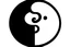 Placeholder: ying,yang clipart style simple stencil