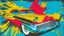 Placeholder: stalking a cadillac eldorado 1959 flammable,pop art, Andy Warhol, Roy Lichtenstein