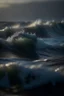 Placeholder: waves like birds,shot on Hasselblad h6d-400c, zeiss prime lens, bokeh like f/0.8, tilt-shift lens 8k, high detail, smooth render, down-light, unreal engine, prize winning