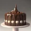 Placeholder: house cake caramel, chocolate, unreal engine