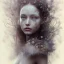 Placeholder: Portrait of beautiful girl, face dept of field,face shining, plant, metal, feathers,central weight average,Laplacian filt CWA Dryad,Median filter fae, sidhe, ominous, nature, plants, wildflower sparkle,wildflower 3d view, facepaint, dnd character portrait, intricate, oil on canvas, masterpiece, expert, insanely detailed, 4k resolution, retroanime style, cute big circular reflective eyes, cinematic smooth, intricate detail , soft smooth lighting, soft pastel colors