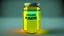 Placeholder: radioactive urine sample