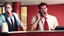 Placeholder: Photograph of a very red faced sweating Hotel owner at front desk screaming VERY ANGRILY and AGGRESSIVELY at someone over the telephone