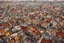 Placeholder: Aerial view palette knife painting of a bustling Victorian London , in the Expressionist style of Egon Schiele, Oskar Kokoschka, and Franz Marc, highly detailed in muted natural colors with fine detail outlining and shading