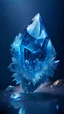 Placeholder: Magic blue crystal