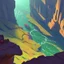 Placeholder: stylized,canyon,scifi,dungeons map,futuristic,roboquest,top view,4k,details stylized