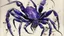 Placeholder: A violet poison elemental scorpion painted by Raymond Duchamp-Villon
