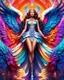 Placeholder: Full body Beautiful Lady Angel colorful art conceptual, amazing artwork, hyper detailed, ultra maximalist quality, 12k