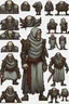 Placeholder: pixel undead soul sprite for pixel game in the medieval style side view idle animation. --ar 9:16