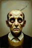 Placeholder: the monster you see in others is your own reflection; Surrealism; Dada