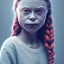 Placeholder:  Greta Thunberg portrait Clown beautiful girl, raytracing, cgi, lumen reflections, cgsociety, ultra realistic, volumetric fog, overglaze, analog photo, polaroid, 100mm, film photography, dslr, cinema4d, studio quality