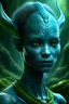 Placeholder: alien like avatar realm portrait 3:4