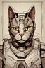 Placeholder: kedi portresi ama iron man gibi