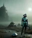 Placeholder: Ultra Realistic retro sci-fi scene, portrait, 2 blonde woman clones, sweet young Marilyn Monroe face, perfect iris, tight latex coat, helmet, Strange planet background. Spaceship, fog, rain, soft color, highly detailed, unreal engine 5, ray tracing, RTX, lumen lighting, ultra detail, volumetric lighting, 3d, finely drawn, high definition, high resolution.