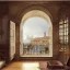 Placeholder:  Living room with a big full wall window view on mediterranean city on sea , Vignola architecture,interior design,point of perspective,by Jean Baptiste Monge, Epic cinematic, brilliant stunning, intricate, meticulously, detailed, dramatic atmospheric, maximalist digital matte painting